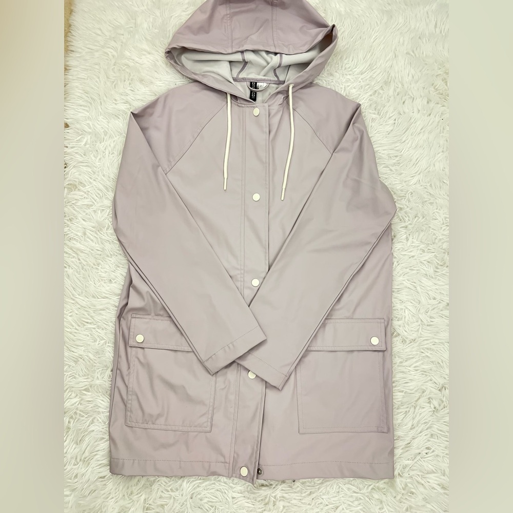 Lavender Lilac Lightweight Waterproof Raincoat